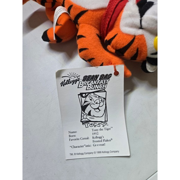 Kelloggs Breakfast Bunch Toucan Sam Tony the Tiger Dig Em Frogs Plush Toys - Picture 4 of 8
